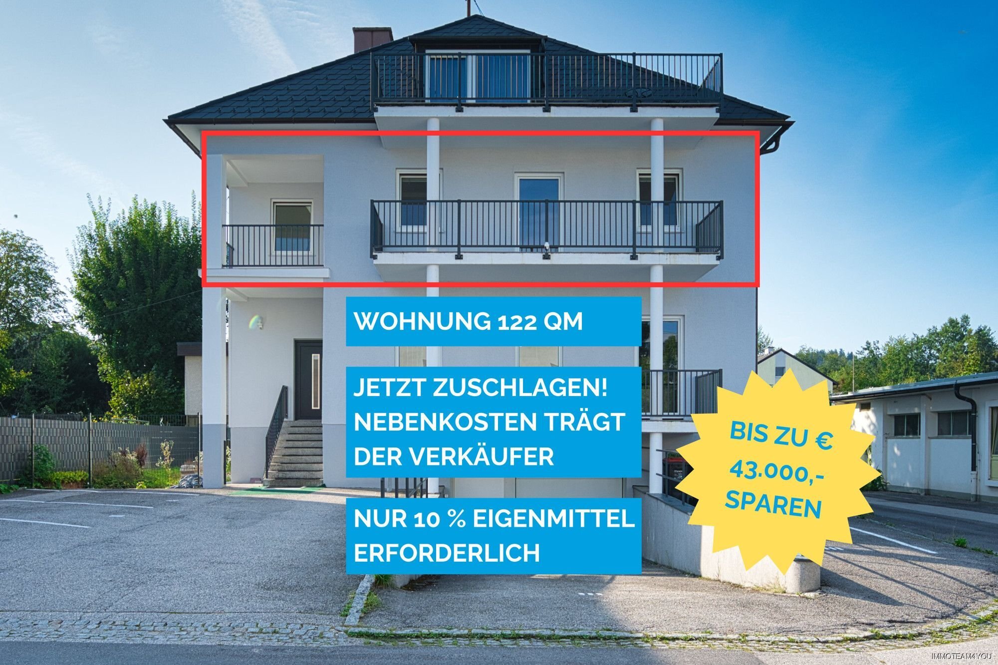 Wohnung zum Kauf provisionsfrei 399.000 € 4 Zimmer 122,3 m²<br/>Wohnfläche 1.<br/>Geschoss Vöcklabruck 4840