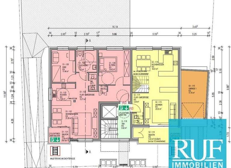 Mehrfamilienhaus zum Kauf - Erstbezug 1.850.000 € 14 Zimmer 389,3 m² 649 m² Grundstück Niefern Niefern-Öschelbronn 75223
