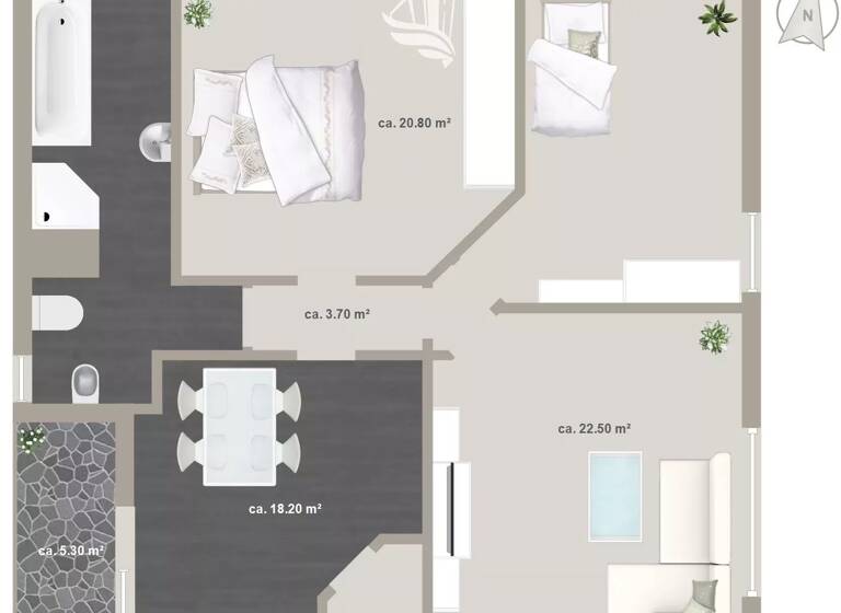 Studio zum Kauf 355.000 € 3 Zimmer 120 m² 5. Geschoss Via Roma 46 Bozen 39100