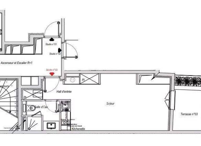 Studio zum Kauf provisionsfrei 2.500.000 € 1 Zimmer 37 m² frei ab sofort Monaco 98000