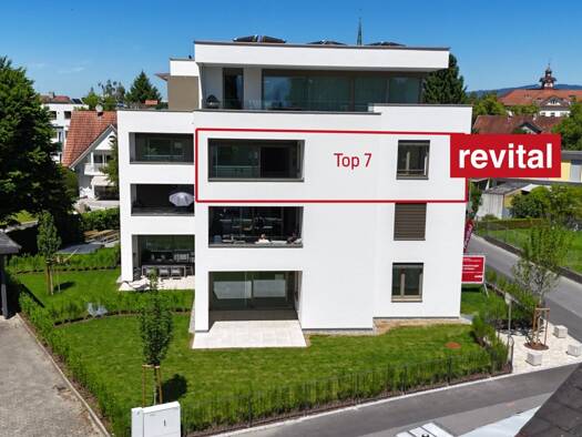 Terrassenwohnung zum Kauf - Erstbezug 640.000 € 3 Zimmer 81,4 m² 2. Geschoss Raiffeisenstraße 3 Lustenau 6890