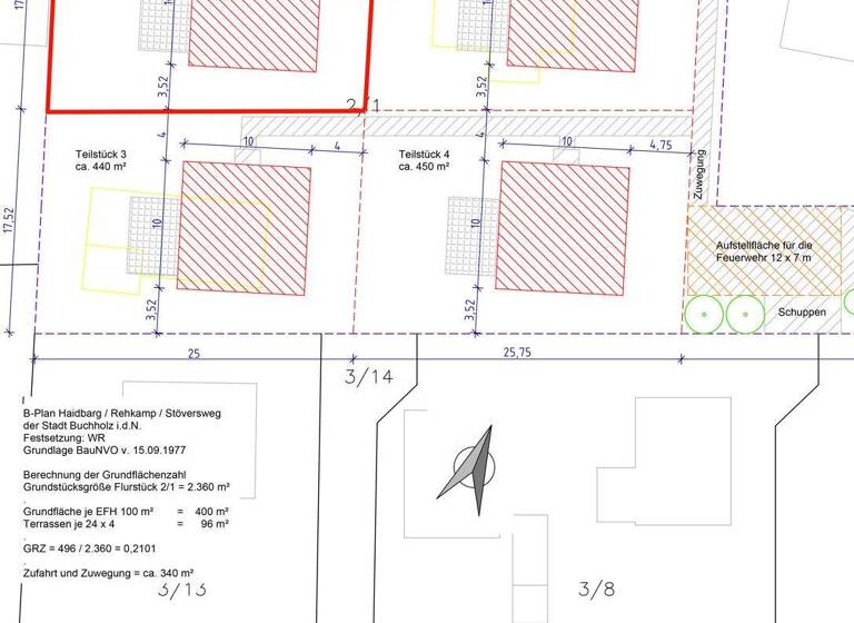 Grundstück zum Kauf 225.000 € 585 m² Grundstück Buchholz 21244