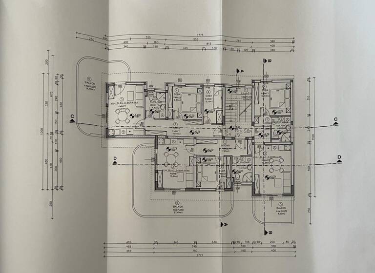 Wohnung zum Kauf 245.000 € 3 Zimmer 1. Geschoss Povljana 23249