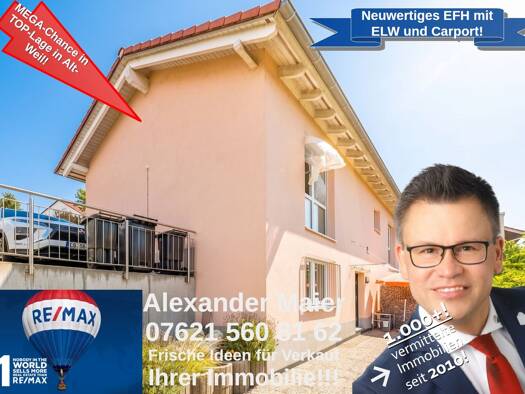 Einfamilienhaus zum Kauf 590.000 € 5 Zimmer 120 m² 257 m² Grundstück Weil am Rhein Weil am Rhein 79576
