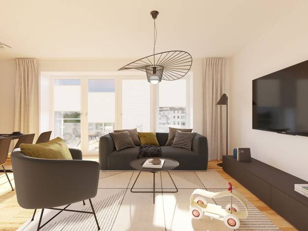 Wohnung zum Kauf 476.000 € 3 Zimmer 78 m² 1. Geschoss Münster 48167