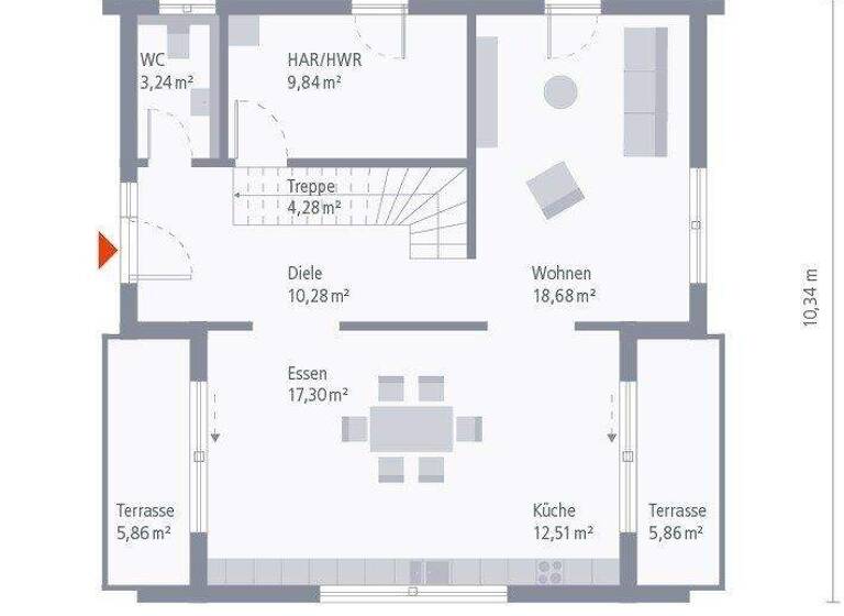 Einfamilienhaus zum Kauf 810.000 € 4 Zimmer 172 m² 805 m² Grundstück Höchstadt Höchstadt an der Aisch 91315