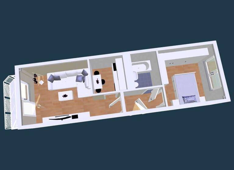 Wohnung zur Miete 294 € 2 Zimmer 42 m² 4. Geschoss Albert-Funk-Straße 9 Eckersbach Zwickau 08066