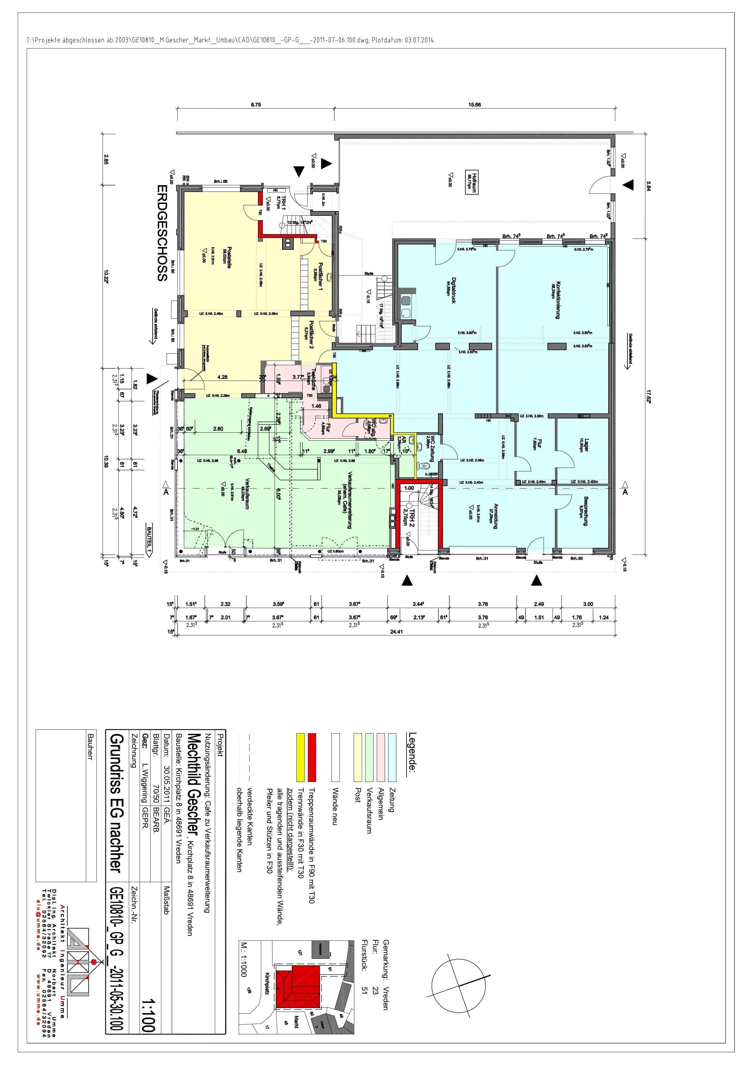 Mehrfamilienhaus zum Kauf 1.035.000 € 22 Zimmer 428 m²<br/>Wohnfläche 639 m²<br/>Grundstück ab sofort<br/>Verfügbarkeit Innenstadt Vreden 48691