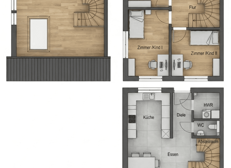 Doppelhaushälfte zum Kauf - Erstbezug provisionsfrei 498.000 € 5 Zimmer 126 m² 207 m² Grundstück Siefersheim 55599