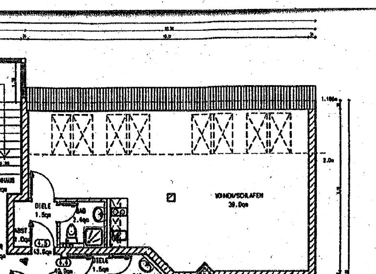 Studio zur Miete 350 € 1 Zimmer 43,9 m² 3. Geschoss Weißenfelser Straße 20 Merseburg Merseburg (Saale 06217