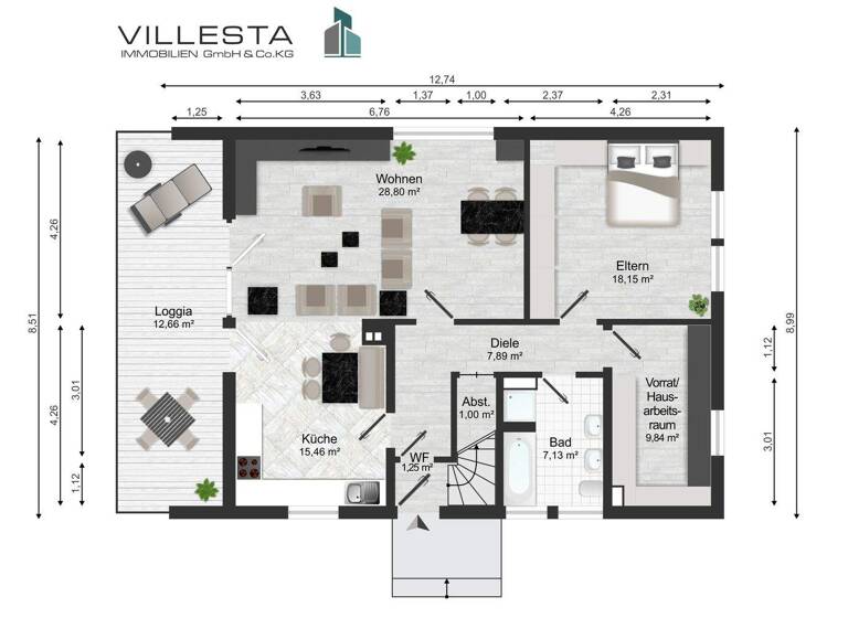 Einfamilienhaus zum Kauf 329.000 € 5 Zimmer 145,8 m² 504 m² Grundstück Wulfen Dorsten 46286