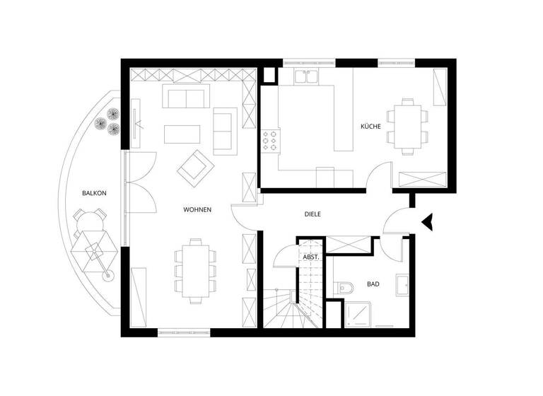 Maisonette zum Kauf 539.000 € 3 Zimmer 130,5 m² Stolpe Hohen Neuendorf (Stolpe) 16540