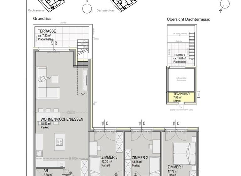 Maisonette zum Kauf 1.350.000 € 4 Zimmer 133,4 m² Klosterneuburg 3400