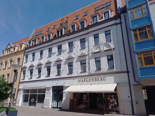 Wohnung zur Miete 690 € 4 Zimmer 135,5 m² 1. Geschoss frei ab sofort Hauptstraße 42 Innenstadt Riesa 01589