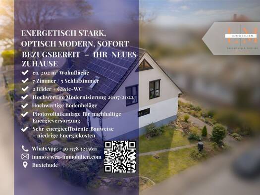 Einfamilienhaus zum Kauf 600.000 € 7 Zimmer 202 m² 699 m² Grundstück Hedendorf Buxtehude 21614