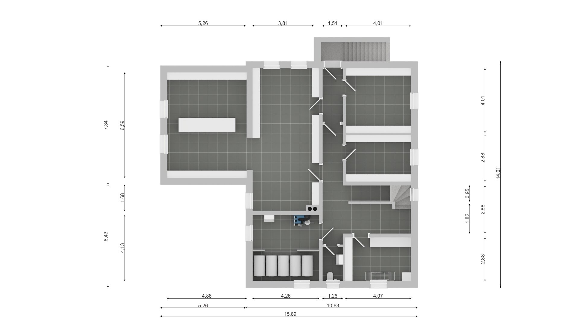 Einfamilienhaus zum Kauf 350.000 € 10 Zimmer 240 m²<br/>Wohnfläche 1.376 m²<br/>Grundstück Neuberend 24879