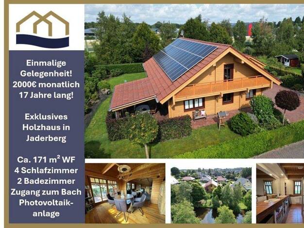 Einfamilienhaus zur Leibrente 6 Zimmer 171,6 m² 835 m² Grundstück Jaderberg Jade 26349