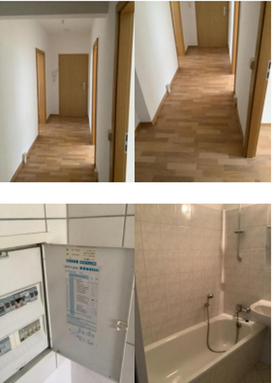 Wohnung zur Miete 350 € 3 Zimmer 57,3 m² 2. Geschoss frei ab sofort Ziolkowskistraße 49 Mueßer Holz Schwerin 19063