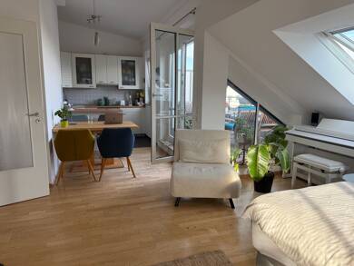 Loft zur Miete 1.550 € 2,5 Zimmer 76 m² Geschoss 4/4 frei ab sofort Am Riesenfeld München 80807