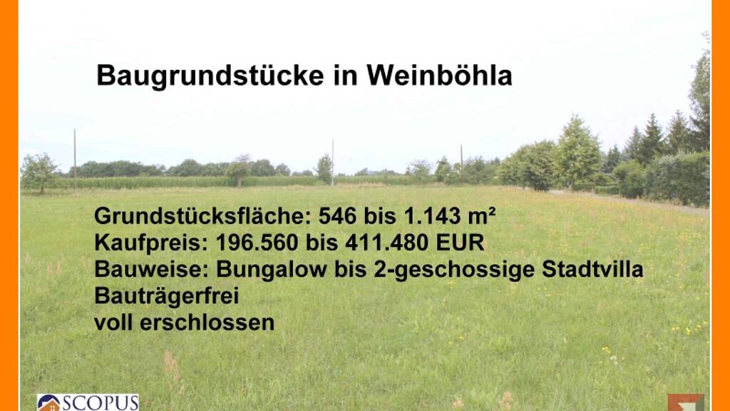 Grundstück zum Kauf 196.560 € 546 m² Grundstück Weinböhla 01689