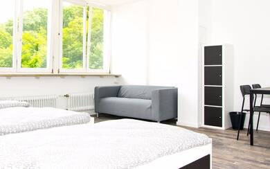 Wohnung zur Miete Wohnen auf Zeit 980 € 1 Zimmer 33 m² frei ab 01.03.2026 Bachwiesenstrasse 0 Südheim Stuttgart Süd (Heslach) 70199
