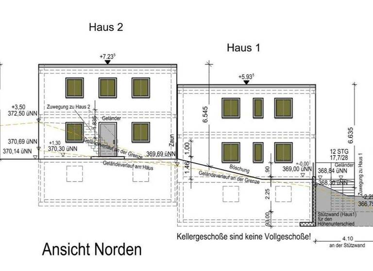 Doppelhaushälfte zum Kauf provisionsfrei 639.000 € 5 Zimmer 167,5 m² 639 m² Grundstück Gibitzenhofstr 6 Burgthann 90551