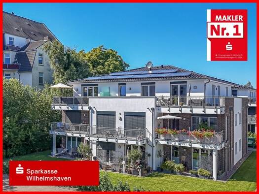 Penthouse zum Kauf 349.000 € 3 Zimmer 96,7 m² 2. Geschoss Heppens Wilhelmshaven 26384