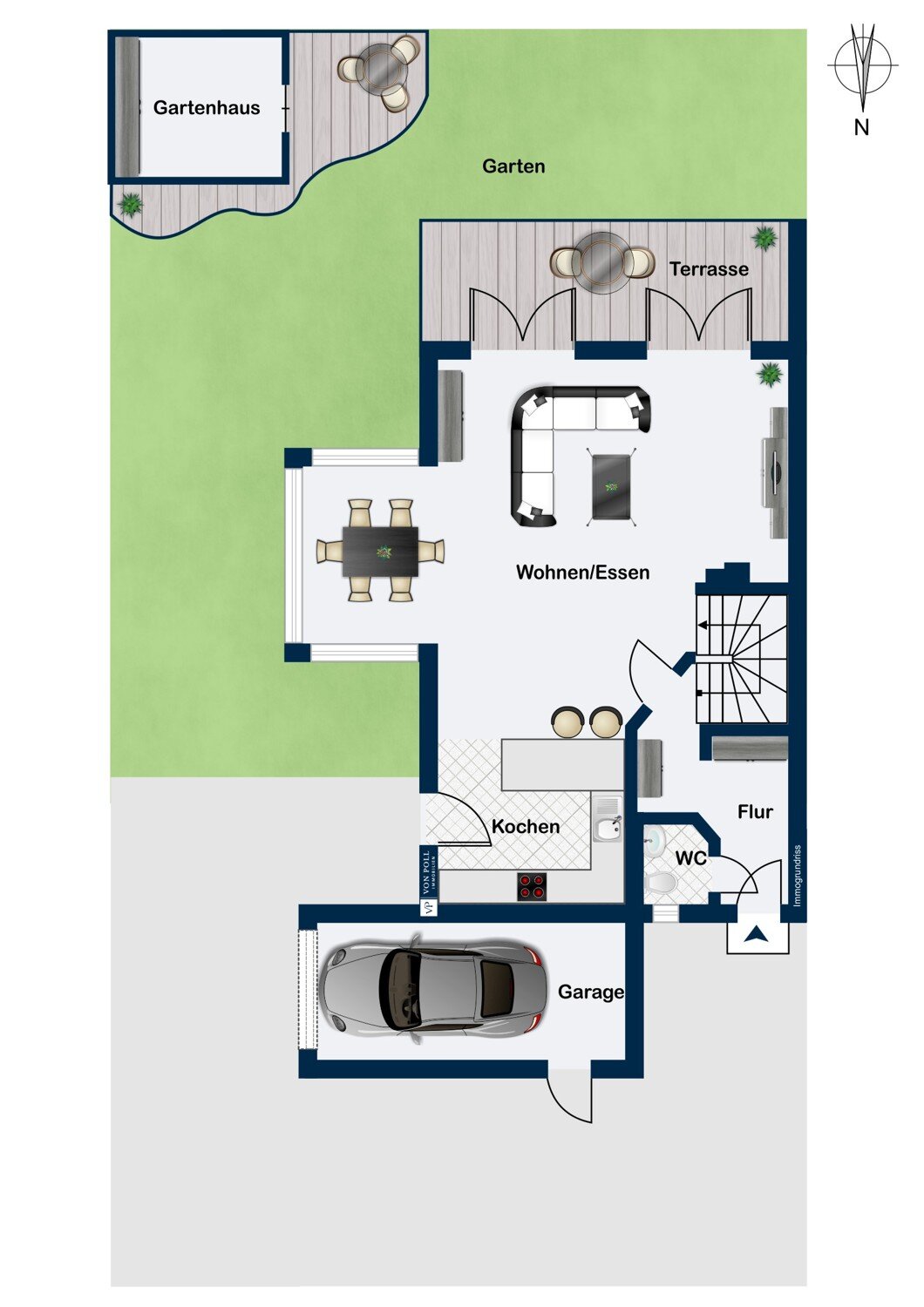 Doppelhaushälfte zum Kauf 1.099.000 € 5,5 Zimmer 181,7 m²<br/>Wohnfläche 329 m²<br/>Grundstück Goldach Hallbergmoos 85399