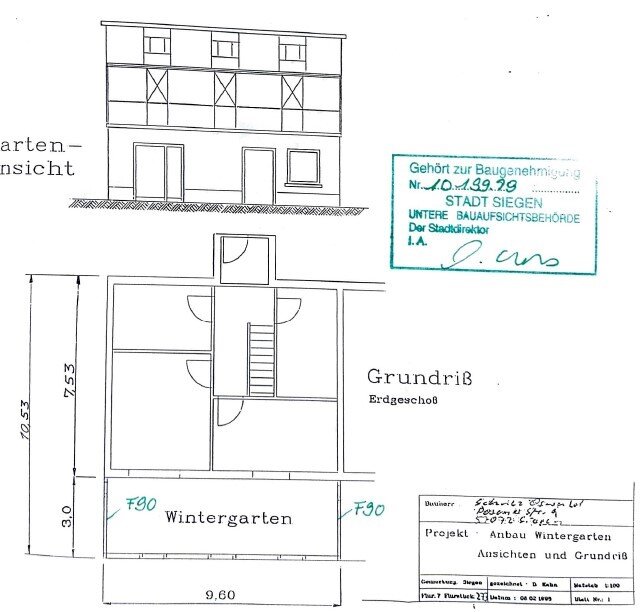 Reihenmittelhaus zum Kauf 309.000 € 7 Zimmer 160,5 m²<br/>Wohnfläche 220 m²<br/>Grundstück (Alt-) Siegen - Achenbach Siegen 57072