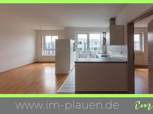 Wohnung zur Miete 374 € 2 Zimmer 46,9 m² 4. Geschoss frei ab sofort Pestalozzistraße 70-72 Westend Plauen 08523