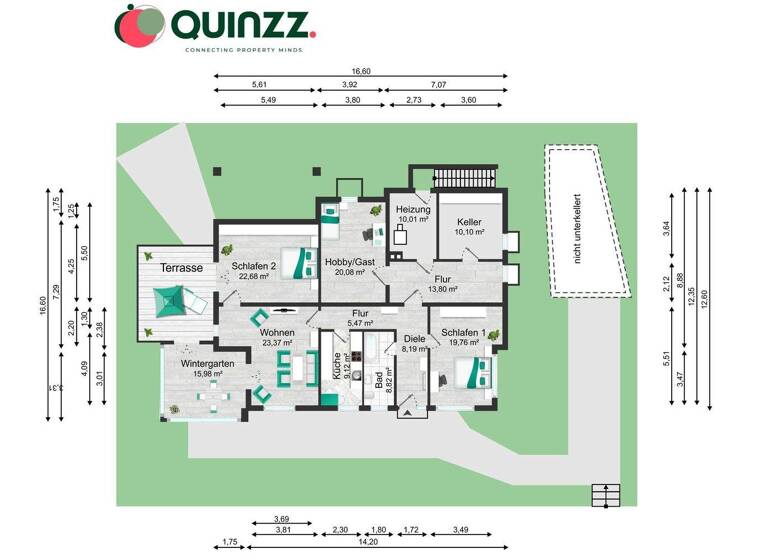 Wohnung zum Kauf 326.000 € 5 Zimmer 145 m² EG Sirzenich Trierweiler 54311