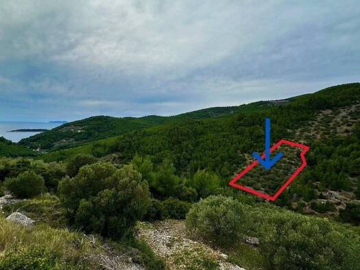 Acker-/Waldstück zum Kauf 36.000 € Gršćica, Blato Blato 20271