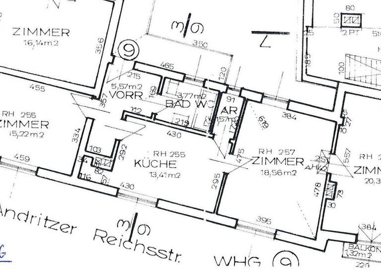 Wohnung zur Miete 585 € 3 Zimmer 78,5 m² 1. Geschoss Andritz Graz 8045