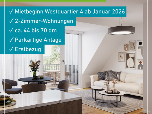 Wohnung zur Miete 890 € 2 Zimmer 67,7 m² 1. Geschoss Marshall-Heights-Ring 4 Kitzingen 97318