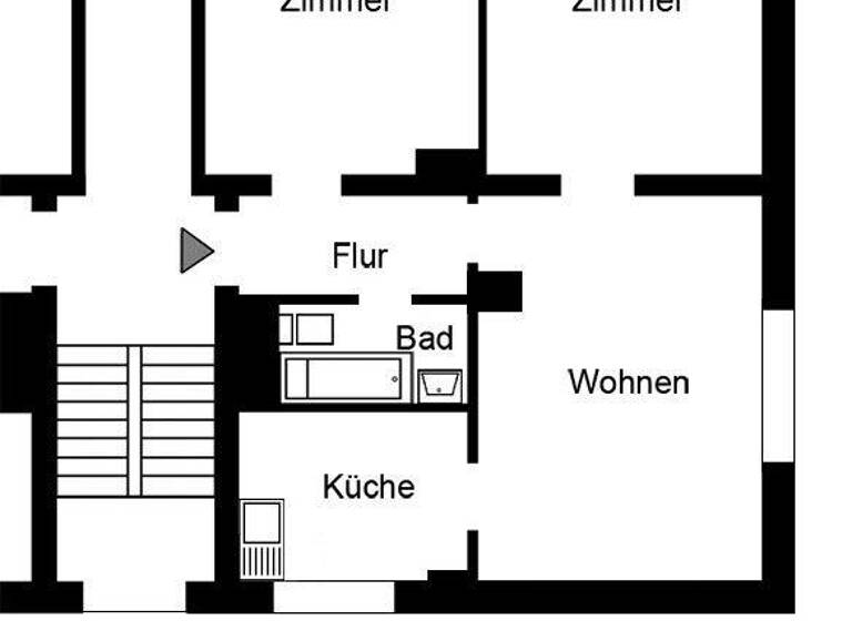 Wohnung zur Miete 499 € 3 Zimmer 62,8 m² EG Naatlandstraße 7 Altendorf Essen 45143
