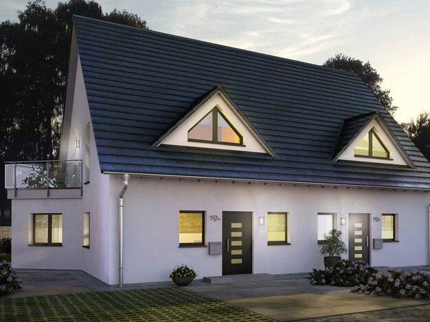 Doppelhaushälfte zum Kauf 715.999 € 4 Zimmer 125 m² 204,5 m² Grundstück Weinheim 69469