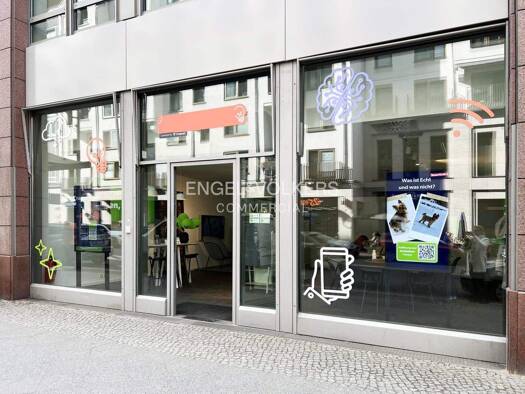 Ladenfläche zur Miete 7.205 € 107 m² Verkaufsfläche teilbar ab 107 m² Mitte Berlin 10117