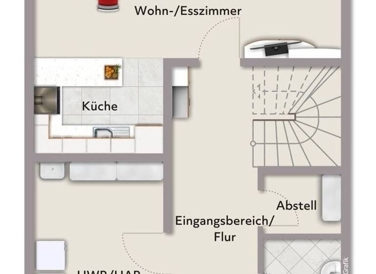 Reihenmittelhaus zum Kauf 4 Zimmer 130 m² 243 m² Grundstück Erwitte 59597