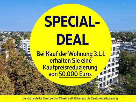 Wohnung zum Kauf - Neubau provisionsfrei 553.000 € 3 Zimmer 91,4 m² Nassauer Straße 1 Oberursel 61440