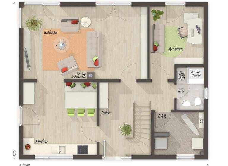 Stadthaus zum Kauf provisionsfrei 406.000 € 4 Zimmer 152 m² Steinach 77790