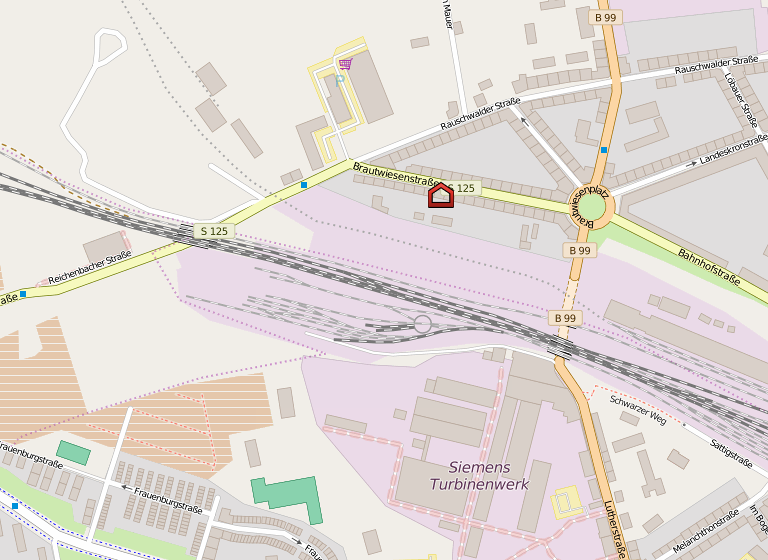 Wohnung zur Miete 485 € 3 Zimmer 80,1 m² 3. Geschoss Brautwiesenstraße VH 12 Innenstadt Görlitz 02826