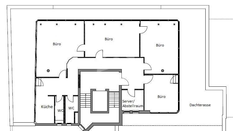 Bürofläche zur Miete provisionsfrei 14 € 4 Zimmer 179 m²<br/>Bürofläche ab 179 m²<br/>Teilbarkeit Chopinstraße 4 Zentrum - Ost Leipzig 04103