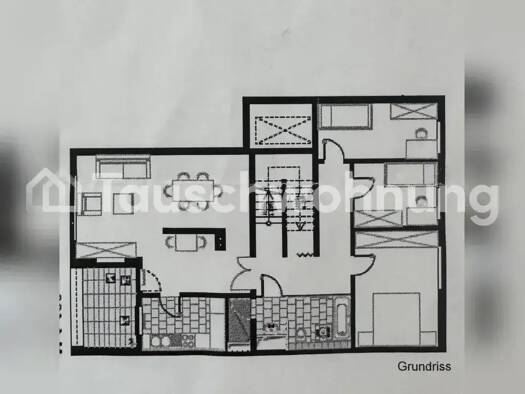 Maisonette zur Miete Tauschwohnung 550 € 4 Zimmer 94 m² 4. Geschoss Tegel Berlin 13439
