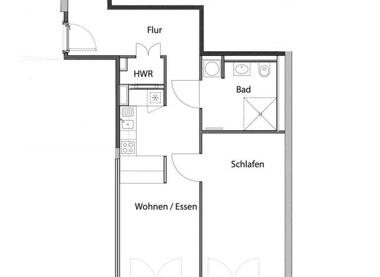 Wohnung zur Miete 1.700 € 2 Zimmer 55,3 m²<br/>Wohnfläche 3.<br/>Geschoss Mitte Berlin 10178
