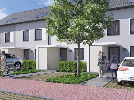 Reihenmittelhaus zum Kauf - Erstbezug provisionsfrei 319.990 € 4 Zimmer 120 m² 166,4 m² Grundstück Anne-Frank-Ring 11 Handewitt 24983