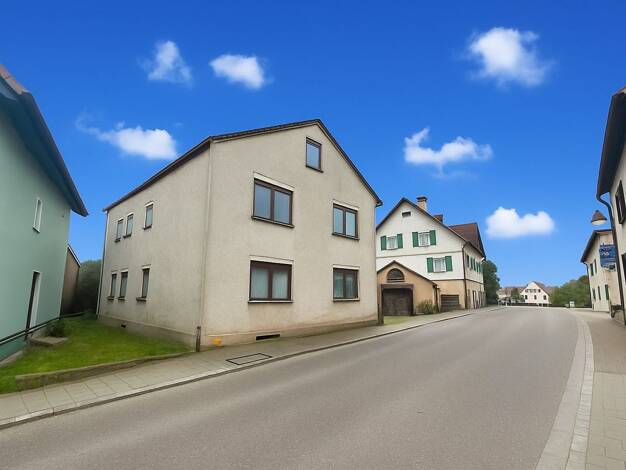 Mehrfamilienhaus zum Kauf 379.000 € 6 Zimmer 178,3 m² 670 m² Grundstück frei ab sofort Thierhaupten Thierhaupten 86672