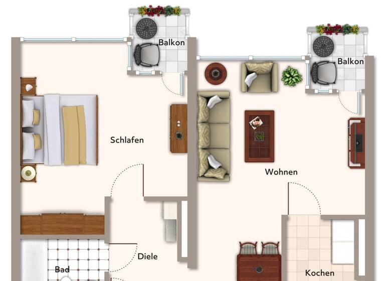 Wohnung zum Kauf 2 Zimmer 63 m² frei ab sofort Adele-Weidtman-Str. 87 Laurensberg Aachen 52072