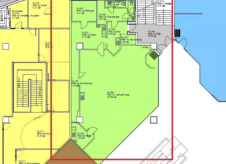 Verkaufsfläche zur Miete provisionsfrei 204,8 m² Verkaufsfläche Leipziger Str. 91 Innenstadt Halle 06108