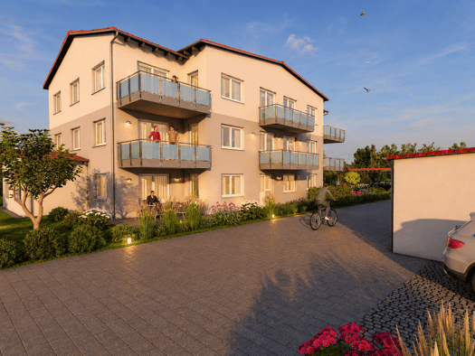 Wohnung zum Kauf - Erstbezug provisionsfrei 389.000 € 3 Zimmer 92,5 m² Geschoss 1/2 Raigering Amberg 92224