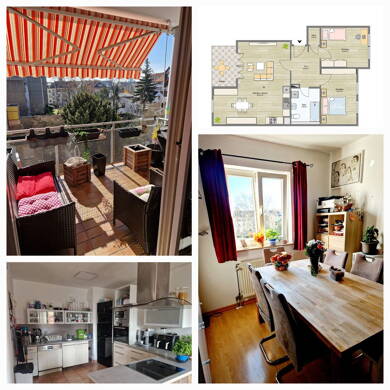 Wohnung zum Kauf provisionsfrei 365.000 € 3 Zimmer 85 m² 3. Geschoss Fechenheim Frankfurt am Main 60386
